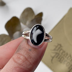 Custom Tooth Oval Ring